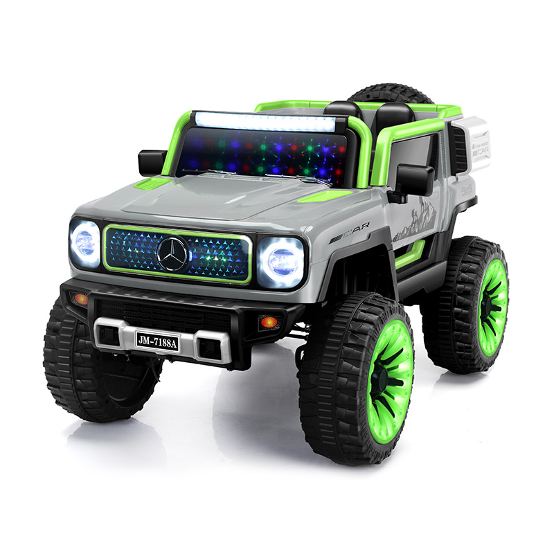 সাসপেনশন ও সুইং সহ 12V ফোর-হুইল রাইড-অন গাড়ি