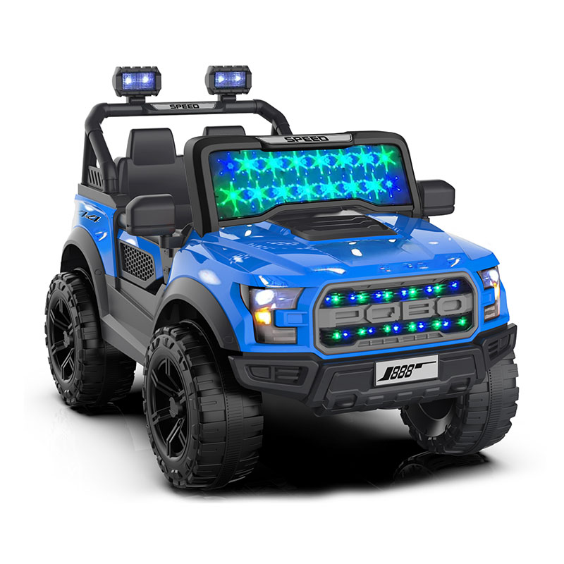 12V Dual Motor Kids Electric Car with Remote Control & Music
