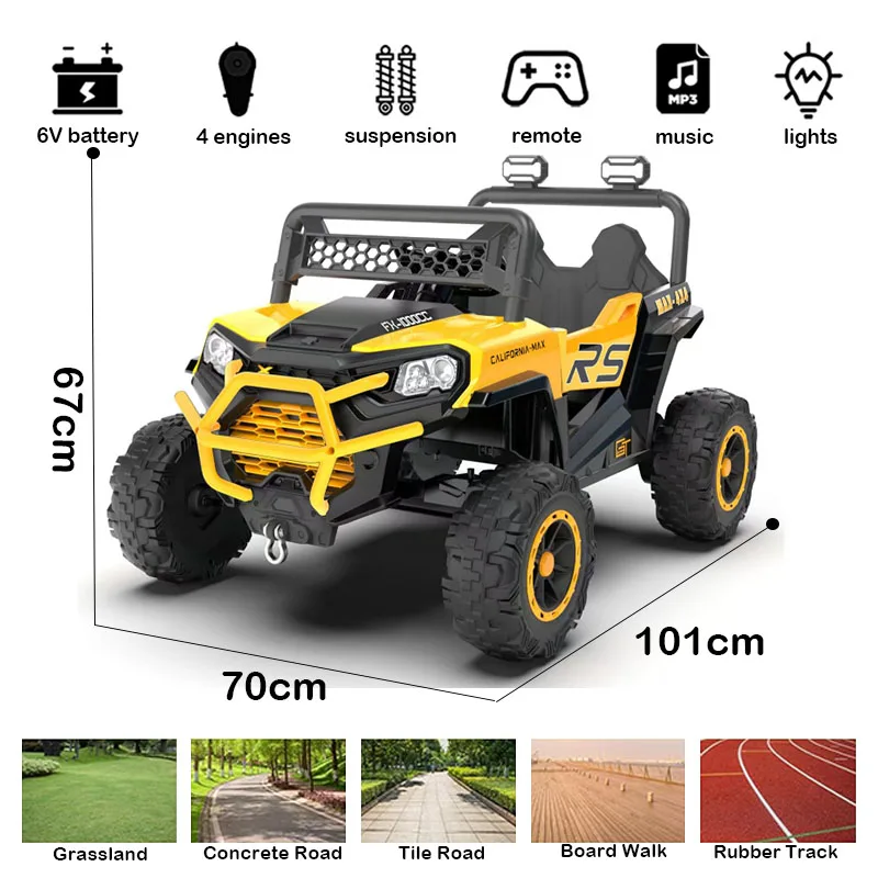 12V Kids Electric Ride-On Car