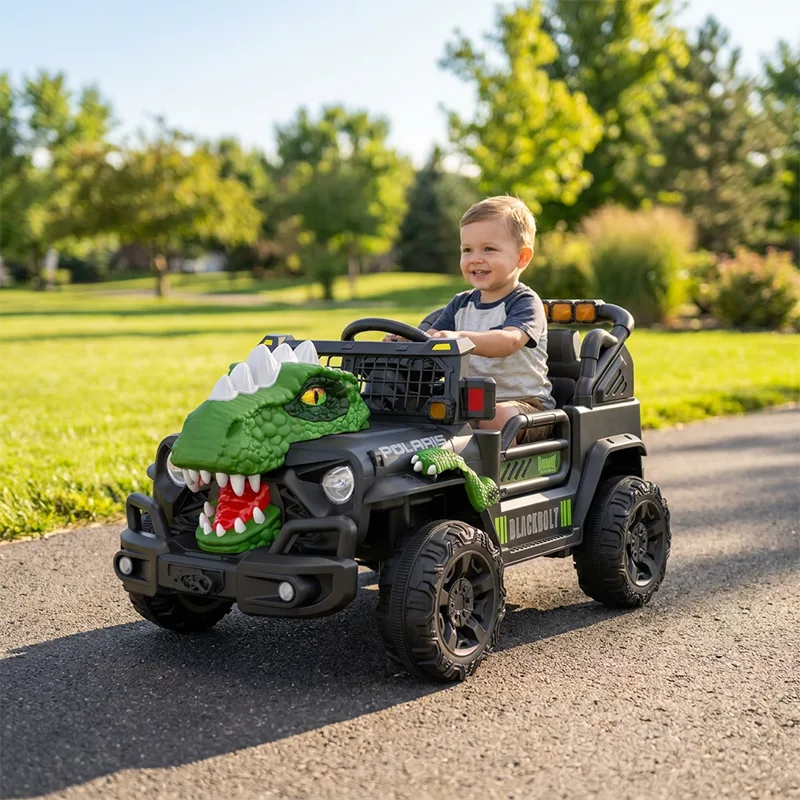 Kids Electric Car 12V Ride on UTV Dinosaur Car