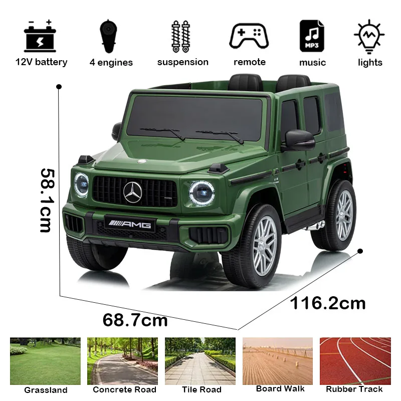 New Licensed Ride on Car 24V Plastic Kids Electric Toy