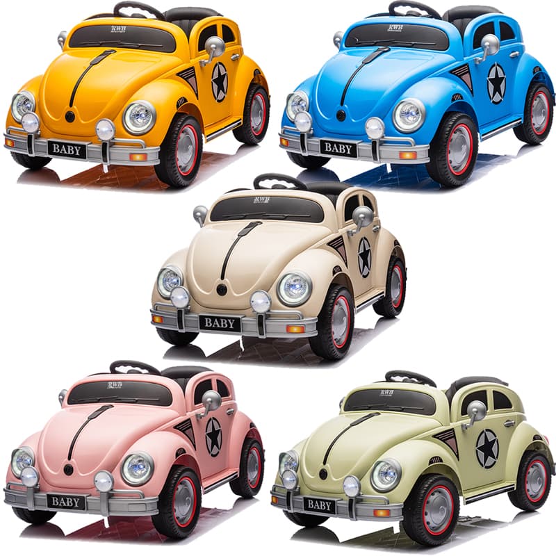 দ্বৈত দরজা এবং রিমোট কন্ট্রোল সহ বাচ্চাদের রাইড-অন গাড়ি