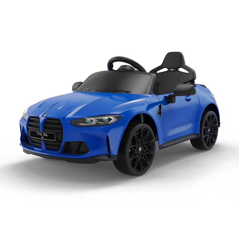 লাইসেন্সপ্রাপ্ত BMW M4 ইলেকট্রিক রাইড অন 2.4G RC সহ